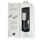 Nedis CCTB64480AL02 USB C (USB-C) - Displayport adapter, aranyozott csatlakozók, USB3.2 Gen 1, 4K@60Hz, 20 cm