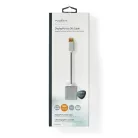 Nedis CCTB37250AL02 Displayport dugó - DVI-D 24+1-Tűs aljzat adapter, aranyozott csatlakozók, 1080p, 20 cm kábel