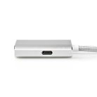 Nedis CCTB64680AL20 USB-C adapter 3.2 Gen 1, aktív tápcsatlakozás, USB C dugó - HDMI aljzat, 4K@60Hz, aranyott,  2 m