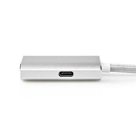 Nedis CCTB64680AL20 USB-C adapter 3.2 Gen 1, aktív tápcsatlakozás, USB C dugó - HDMI aljzat, 4K@60Hz, aranyott,  2 m