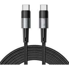  Tech-Protect Ultraboost 100W PD Type-C/Type-C adat- és töltőkábel 3m - fekete