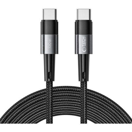 Tech-Protect Ultraboost 100W PD Type-C/Type-C adat- és töltőkábel 3m - fekete