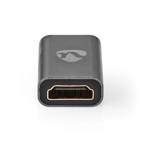 Nedis CCVTB34906GY mini HDMI - HDMI adapter, 4K@60Hz, aranyozott, alumínium ház