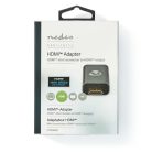Nedis CCVTB34906GY mini HDMI - HDMI adapter, 4K@60Hz, aranyozott, alumínium ház