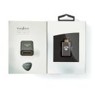 Nedis CCVTB34906GY mini HDMI - HDMI adapter, 4K@60Hz, aranyozott, alumínium ház