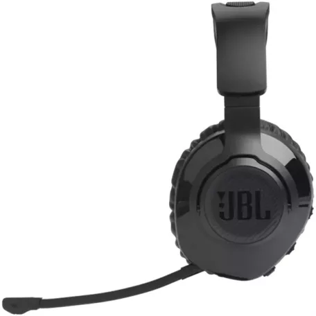 JBL Quantum 360X Gamer vezeték nélküli fejhallgató, Fekete (JBLQ360XWLBLKGRN)