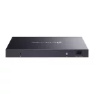 TP-LINK Switch 24x1000Mbps (8xPOE++ 90W + 16xPOE+ 30W) + 4x10G SFP+ + 2xkonzol port, Menedzselhető, SG3428XMPP