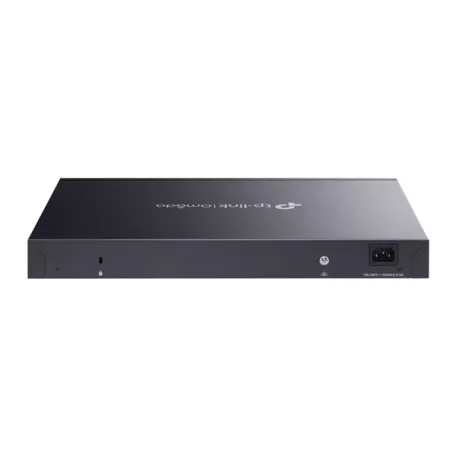 TP-LINK Switch 24x1000Mbps (8xPOE++ 90W + 16xPOE+ 30W) + 4x10G SFP+ + 2xkonzol port, Menedzselhető, SG3428XMPP