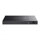 TP-LINK Switch 48x1000Mbps (8xPOE++ 90W + 40xPOE+ 30W) + 4x10G SFP+ + 2xkonzol port, Menedzselhető, SG3452XMPP