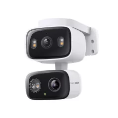   TP-LINK Wireless Kamera Cloud beltéri/kültéri forgatható színes éjjellátó Dual kamera, TAPO C246D