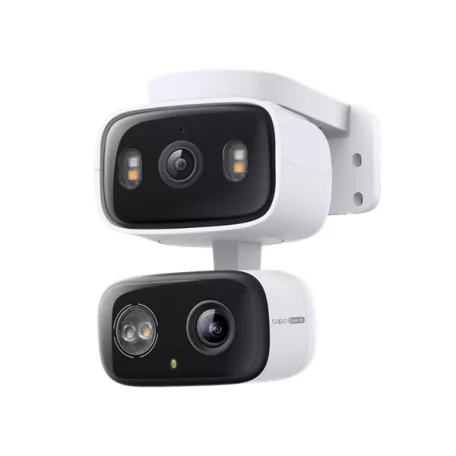 TP-LINK Wireless Kamera Cloud beltéri/kültéri forgatható színes éjjellátó Dual kamera, TAPO C246D