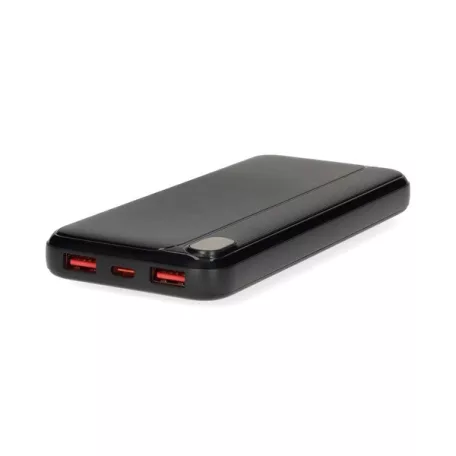 Nedis PBKPD20W125BK powerbank, hordozható külső akkumulátor, power bank 10000mAh, 1,5 / 1,67 / 2,0 / 2,22 / 3,0 A