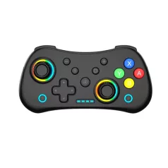   BLACKBIRD Kontroller - Nintendo Switch/Lite/OLED/Android/IOS/PC, Vezeték nélküli Bluetooth 5.0, 400mAh, Fekete RGB