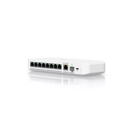 UBiQUiTi Switch 8x2500Mbps, Menedzselhető, Asztali - USW-FLEX-2.5G-8