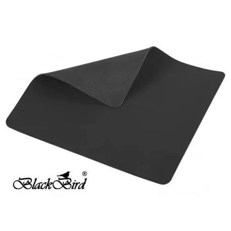 BLACKBIRD Egérpad Basic  fekete 18x22cm 1mm vastag