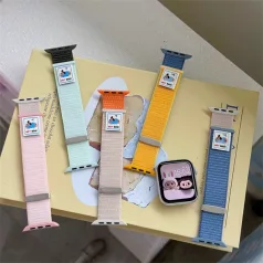   BLACKBIRD Szíj Iwatch készülékhez HOT DOG Világos barna Kék 38/40/41/S1042 mm