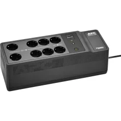   APC Back-UPS, 1050VA/600W Floor/Wall Mount, 230V, 8x Schuko CEE 7/3 outlets, USB Type A+C Port, User Replaceable Battery