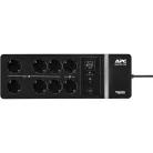 APC Back-UPS, 1050VA/600W Floor/Wall Mount, 230V, 8x Schuko CEE 7/3 outlets, USB Type A+C Port, User Replaceable Battery