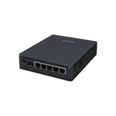   MIKROTIK Wireless Router hAP ax S 5x1000Mbps, 1x2500Mbps SFP, Wi-Fi 6, Falra szerelhető, E62IUGS-2AXD5AXT