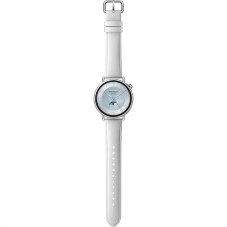 XIAOMI BHR07VUGL S4 Okosóra bőrszíjjal, 41mm, Fehér