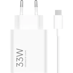   XIAOMI BHR9956EU Charging Combo Hálózati gyorstöltő + USB kábel (Type-A), 33W