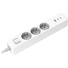 XIAOMI BHR07UKEU 20W Elosztó USB porttal, 20W, Fehér