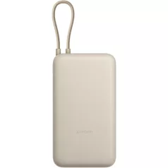   XIAOMI BHR8851GL Power Bank beépített kábellel, 20000mAh, 33W, Bézs