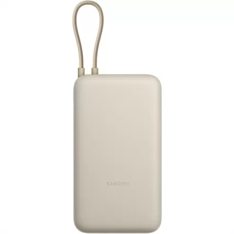 XIAOMI BHR8851GL Power Bank beépített kábellel, 20000mAh, 33W, Bézs