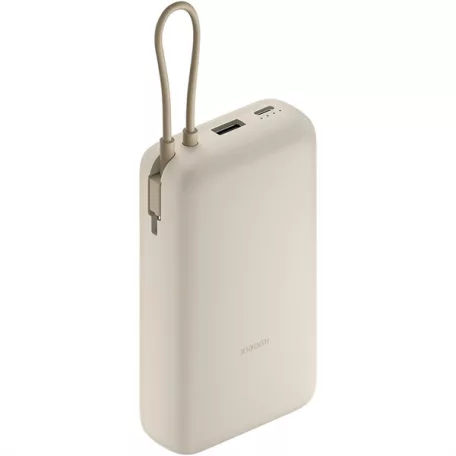 XIAOMI BHR8851GL Power Bank beépített kábellel, 20000mAh, 33W, Bézs