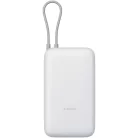 XIAOMI BHR9738GL Power Bank beépített kábellel,  20000mAh, Szürke