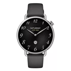   XIAOMI BHR07VRGL S4 Okosóra flourgumi szíjjal, 41mm, Fekete