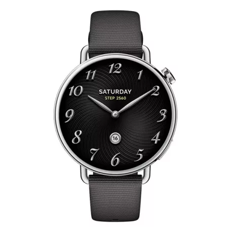 XIAOMI BHR07VRGL S4 Okosóra flourgumi szíjjal, 41mm, Fekete
