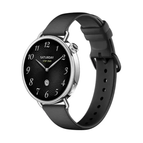 XIAOMI BHR07VRGL S4 Okosóra flourgumi szíjjal, 41mm, Fekete