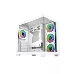   COOLER MASTER Ház ATX Elite 681 White, Tápegység nélkül, fehér