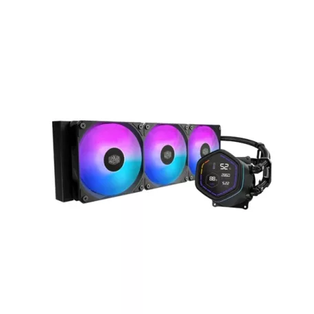 COOLER MASTER CPU hűtő ML Core Nex Digital 360 Black ARGB, Univerzális