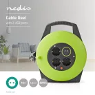 Nedis PECCR10UFGN kábeldob 10m
