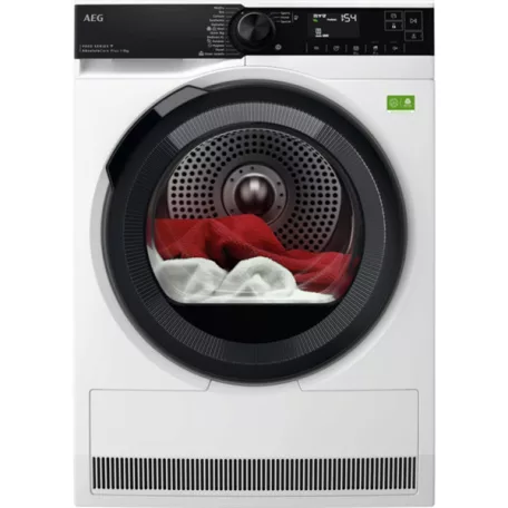 AEG TR9396CE AbsoluteCare Hőszivattyús szárítógép, 9kg, Inverter motor, LED kijelző, Fehér