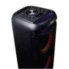 Lenco PA-210BK Bluetooth 5.3 bulihangszóró beépített világítással , TWS, 100W erősítővel, 2x mikrofon bemenet