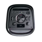 Lenco PA-210BK Bluetooth 5.3 bulihangszóró beépített világítással , TWS, 100W erősítővel, 2x mikrofon bemenet