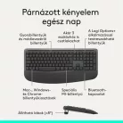 LOGITECH Billentyűzet + egér - MK880 Signature Comfort Plus Vezeték Nélküli Combo, HUN