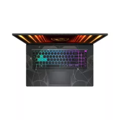   MSI Gaming NB Cyborg 17 B2RWEKG-423, 17,3" FHD 144Hz, Core 7 240H, 16GB (1x16), 512GB M.2, RTX 5050 8GB, noOS, Fekete