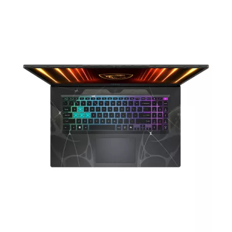 MSI Gaming NB Cyborg 17 B2RWEKG-423, 17,3" FHD 144Hz, Core 7 240H, 16GB (1x16), 512GB M.2, RTX 5050 8GB, noOS, Fekete