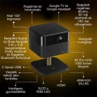 EPSON Projektor - Lifestudio Flex – EF-73 Éjfekete (3LCD, 4K Pro-UHD, 16:9, 1000 AL, 5000000:1, HDMI/USB/WiFi/Bluetooth)