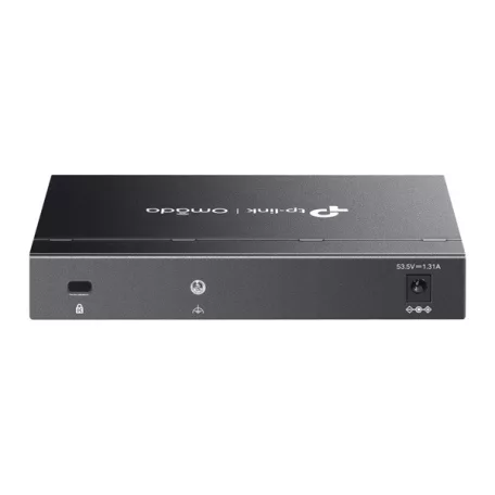 TP-LINK Switch 6x1000Mbps (4xPOE+) Fémházas Easy Smart (Omada), ES206GP