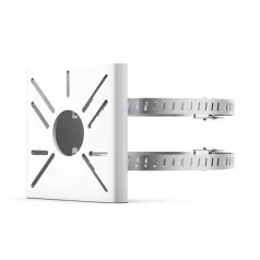   TP-LINK VIGI Oszlop rögzítő konzol kültéri/beltéri, alumínium 70-130mm Fehér, VMB-350