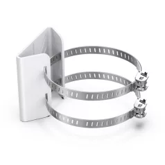   TP-LINK VIGI Oszlop rögzítő konzol kültéri/beltéri, alumínium 70-130mm Fehér, VMB-350