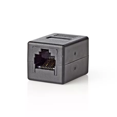 Nedis CCGB89010BK Cat5e / Cat6, RJ45 UTP toldó, ABS