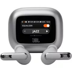 JBL Live Beam 3 (Vezeték nélküli fülhallgató), ezüst