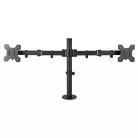 Nedis MMDOSD110BK 15"-32" asztali 2 monitor tartóállvány, VESA 75x75 / 100x100