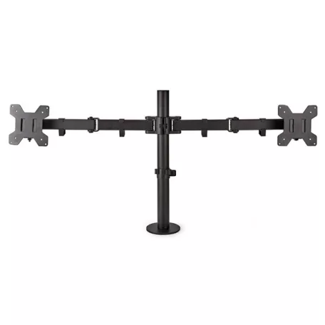 Nedis MMDOSD110BK 15"-32" asztali 2 monitor tartóállvány, VESA 75x75 / 100x100